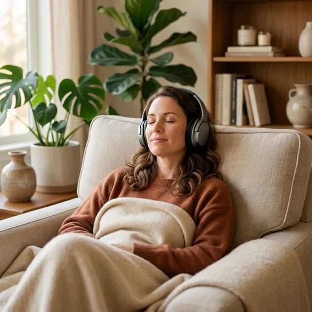 Jak muzyka relaksacyjna redukuje stres? (Wyciszenie z AI)